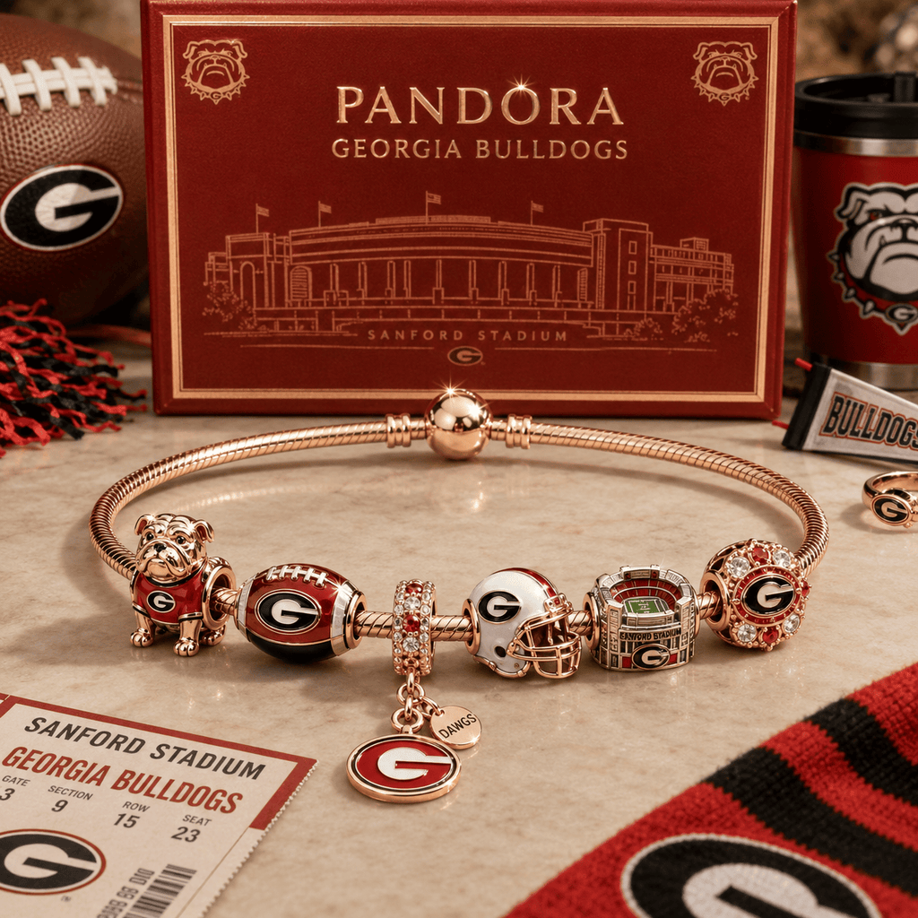 GGBD Pink Gold Charm Bracelet Set PNPA