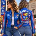 Premium KHSB Cropped Leather Zipper Jacket TTMH