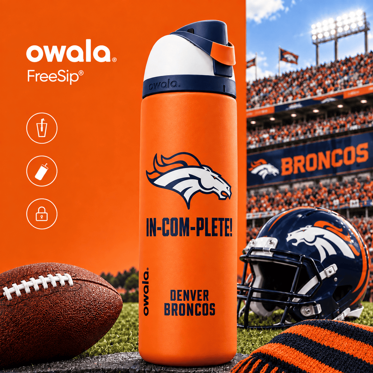 DVBC Owala Water Bottle NHVH