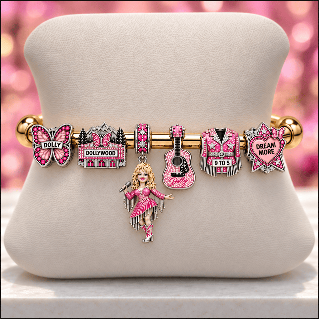 DLPT Silver Charm Bracelet Set NTVA
