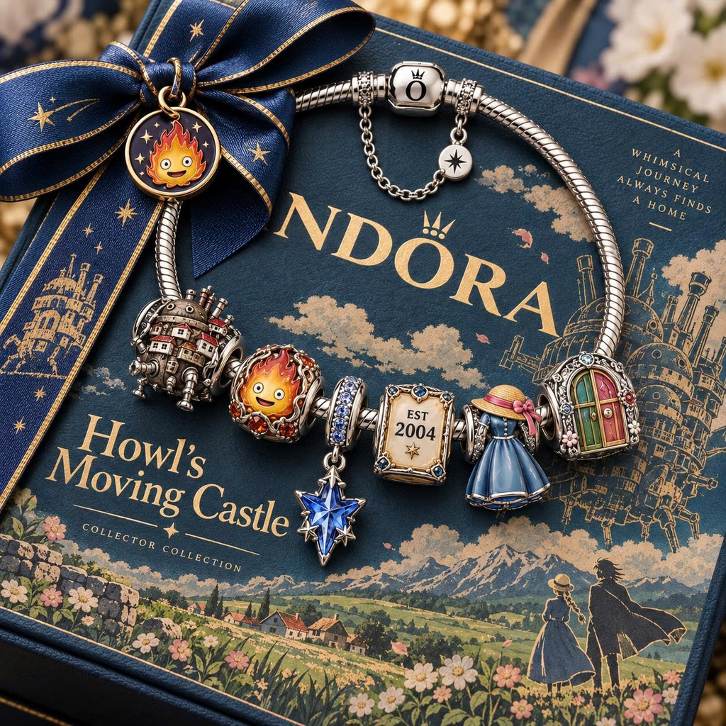 HMC Sliver Charm Bracelet Set VTH