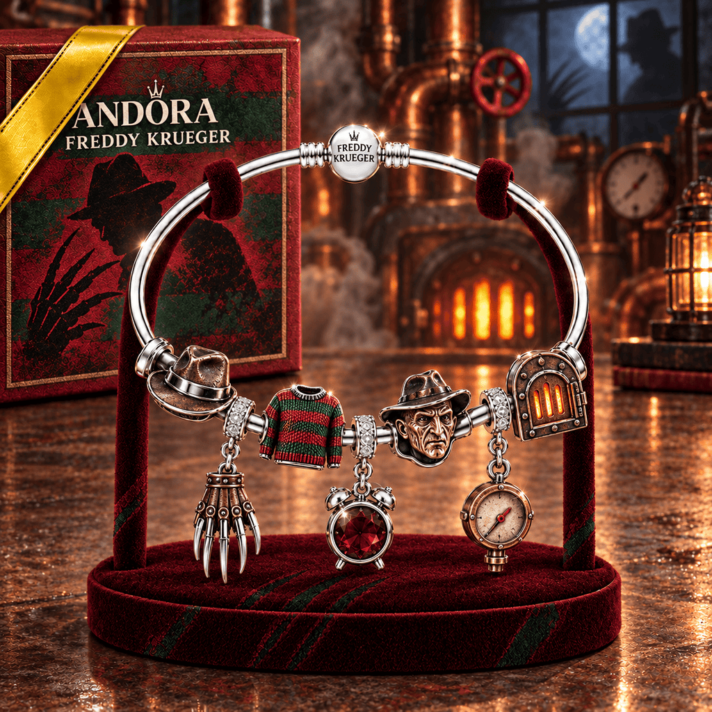 FDKG Sliver Charm Bracelet Set TMH