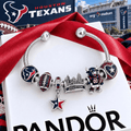 HTX Silver Charm Bracelet Set VTH