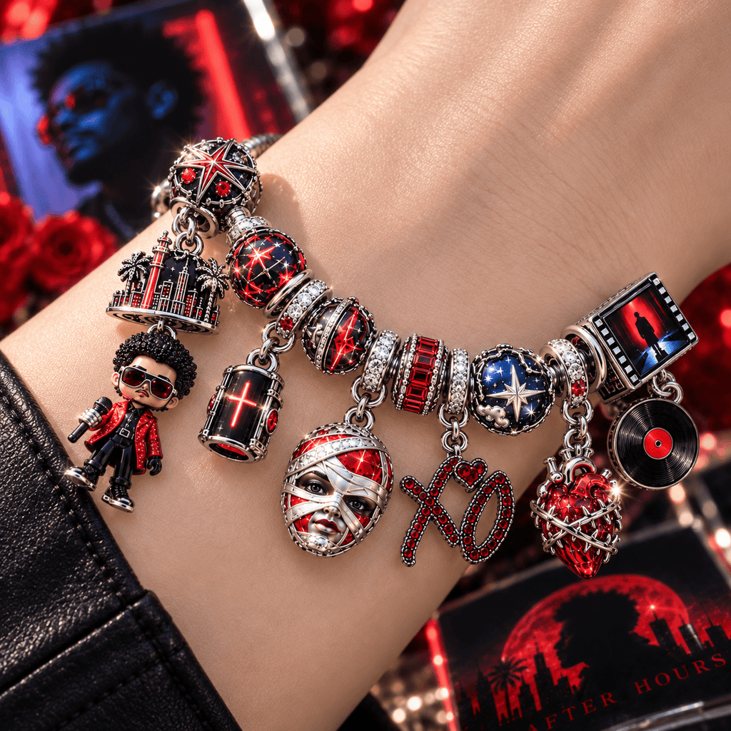 TWD Silver Charm Bracelet Set NTTB