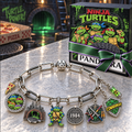 NJT Silver Charm Bracelet Set NTVA